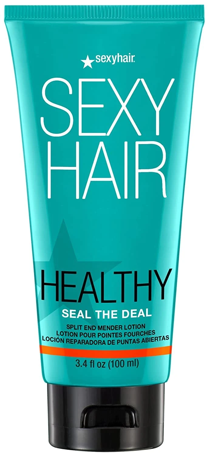Split end sealing serum for long blonde layers