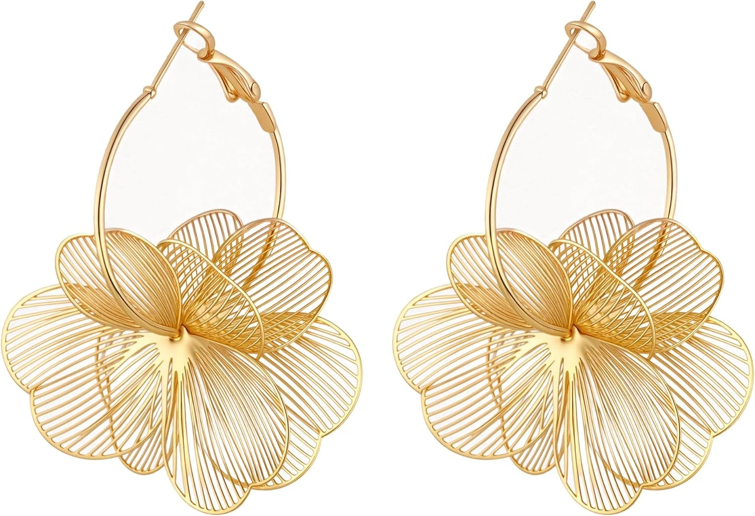 Statement drop earrings for cocktail attire