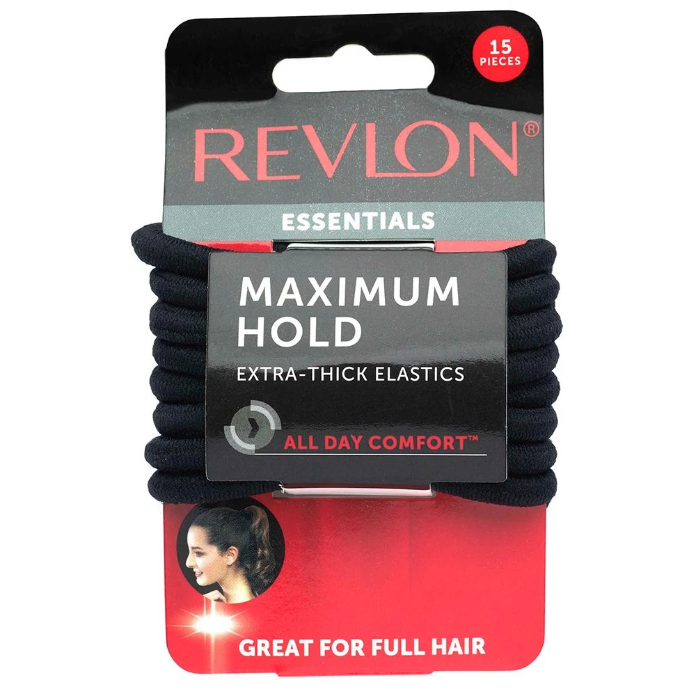 Thick ponytail holder for an all day running hairstyle