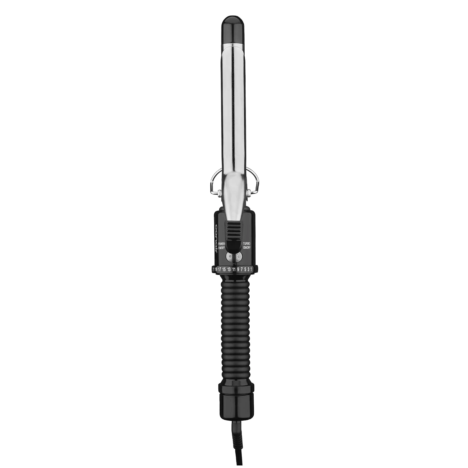 Curling iron for waterfall braid with curls