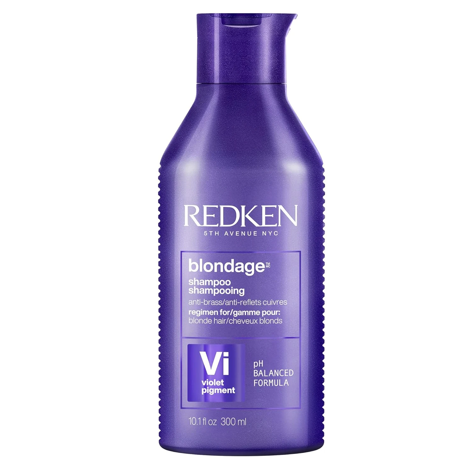 Violet base shampoo for silver smoke tint