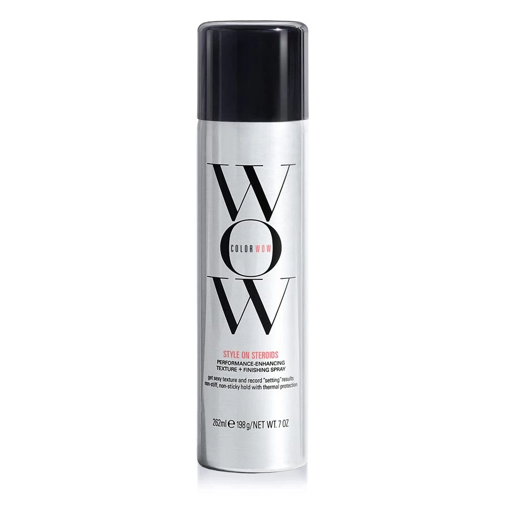 Volumizing texture spray for puffing bubble braid sections