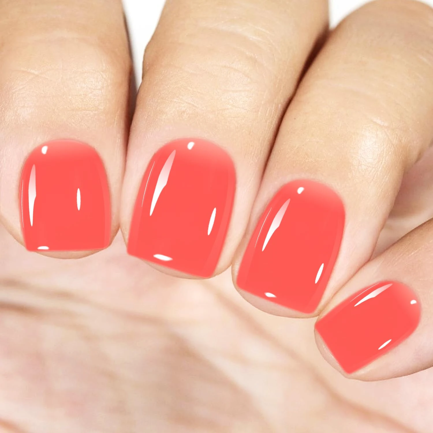 Watermelon jelly polish for fruity jelly nails