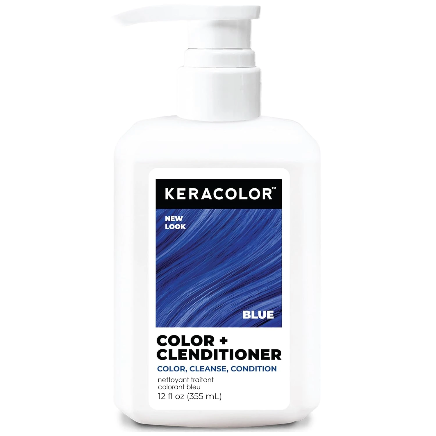 Women blue color depositing conditioner for accent pieces