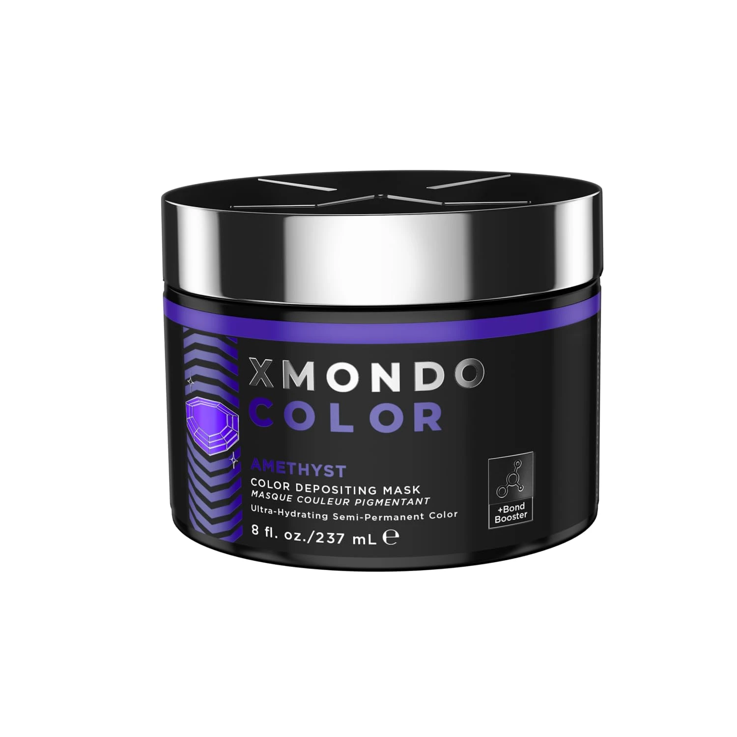 Women purple color depositing mask for violet reflect hair