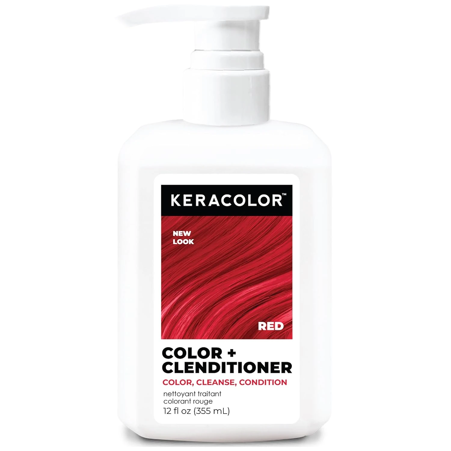 Women color safe red conditioner for ruby hair