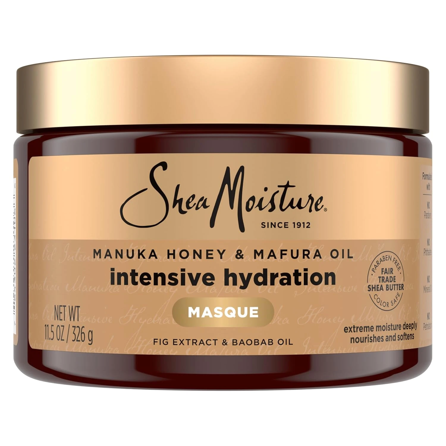 Women deep conditioning hair mask for espresso hair