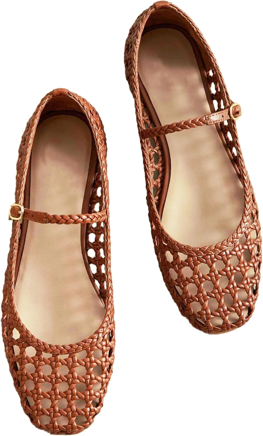 White Summer Dresses Worth Buying: 16 Styles for the LWD Era of 2026 7 Women flat woven leather sandals for white sundress