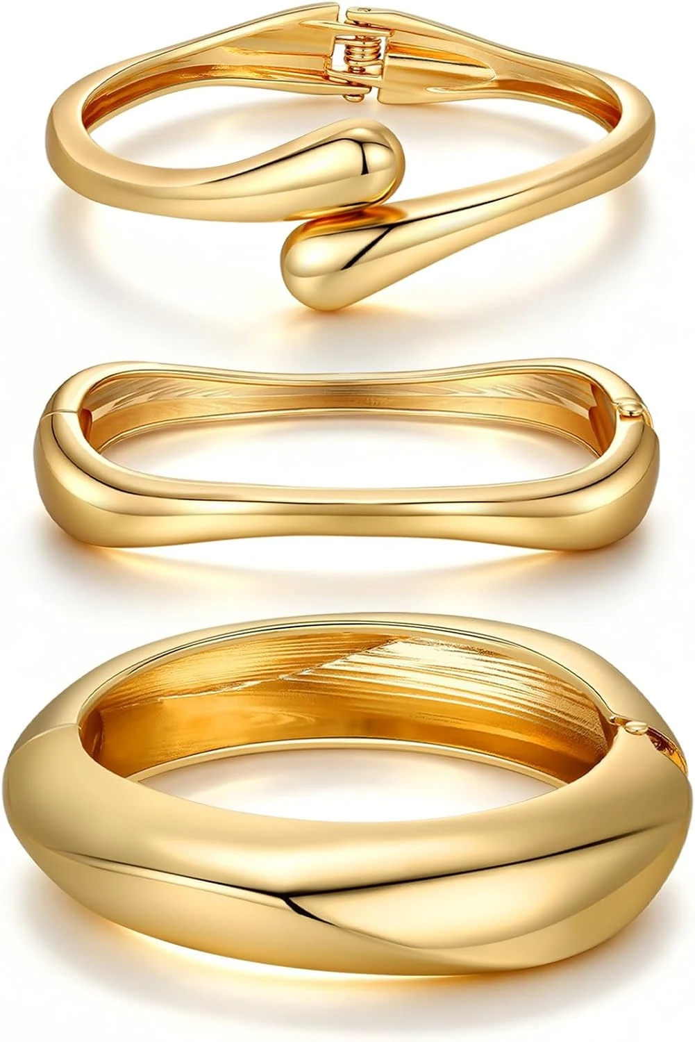 White Summer Dresses Worth Buying: 16 Styles for the LWD Era of 2026 31 Women wide gold cuff bracelet for embroidered dress