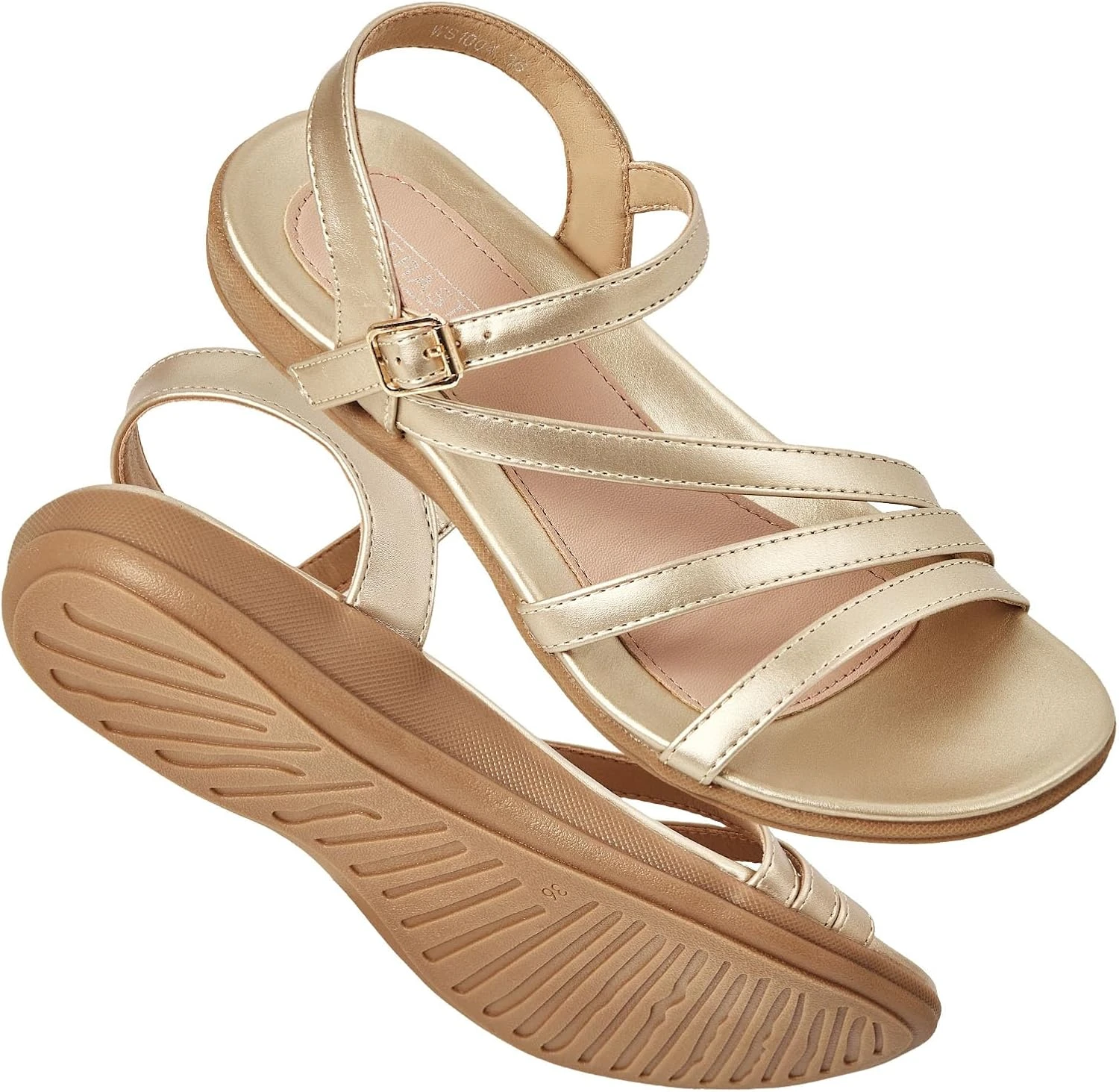White Summer Dresses Worth Buying: 16 Styles for the LWD Era of 2026 23 Women dressy gold flat sandals for white maxi dress