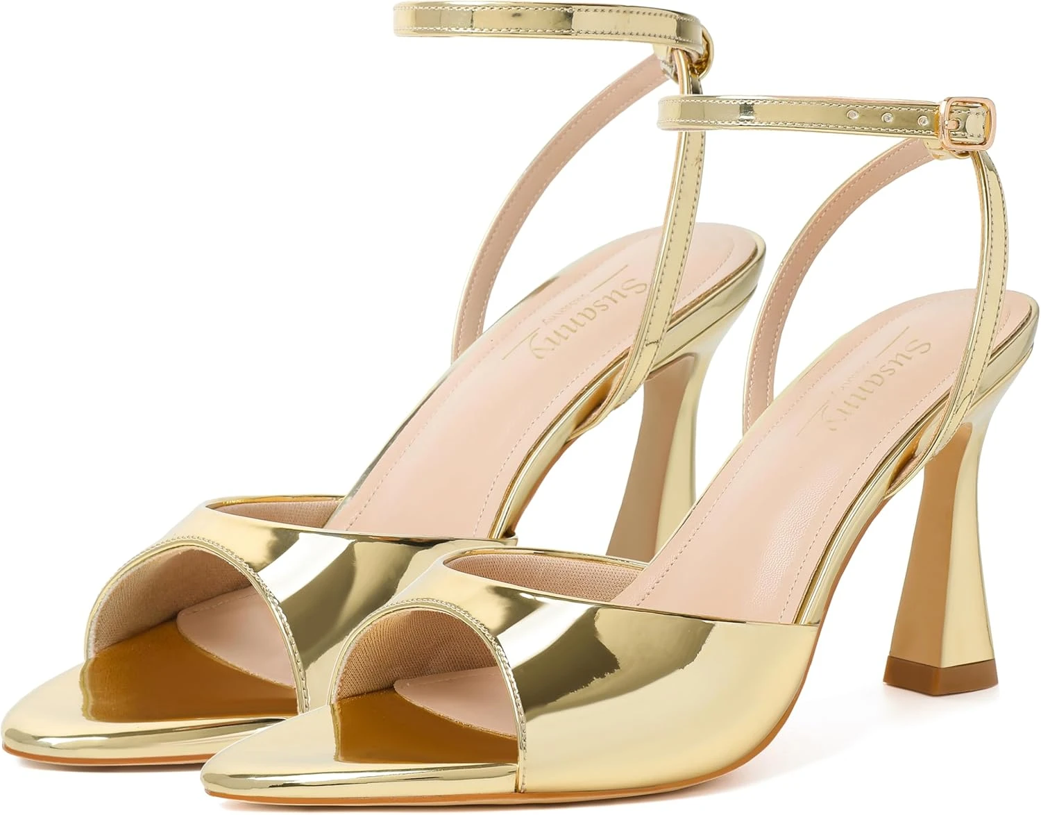 White Summer Dresses Worth Buying: 16 Styles for the LWD Era of 2026 63 Women metallic strappy heels for white formal gown