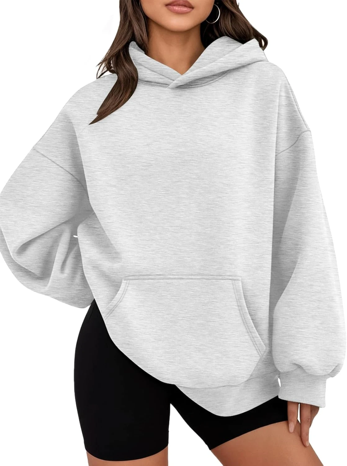 Women oversized hoodie for cold cabins on travel days