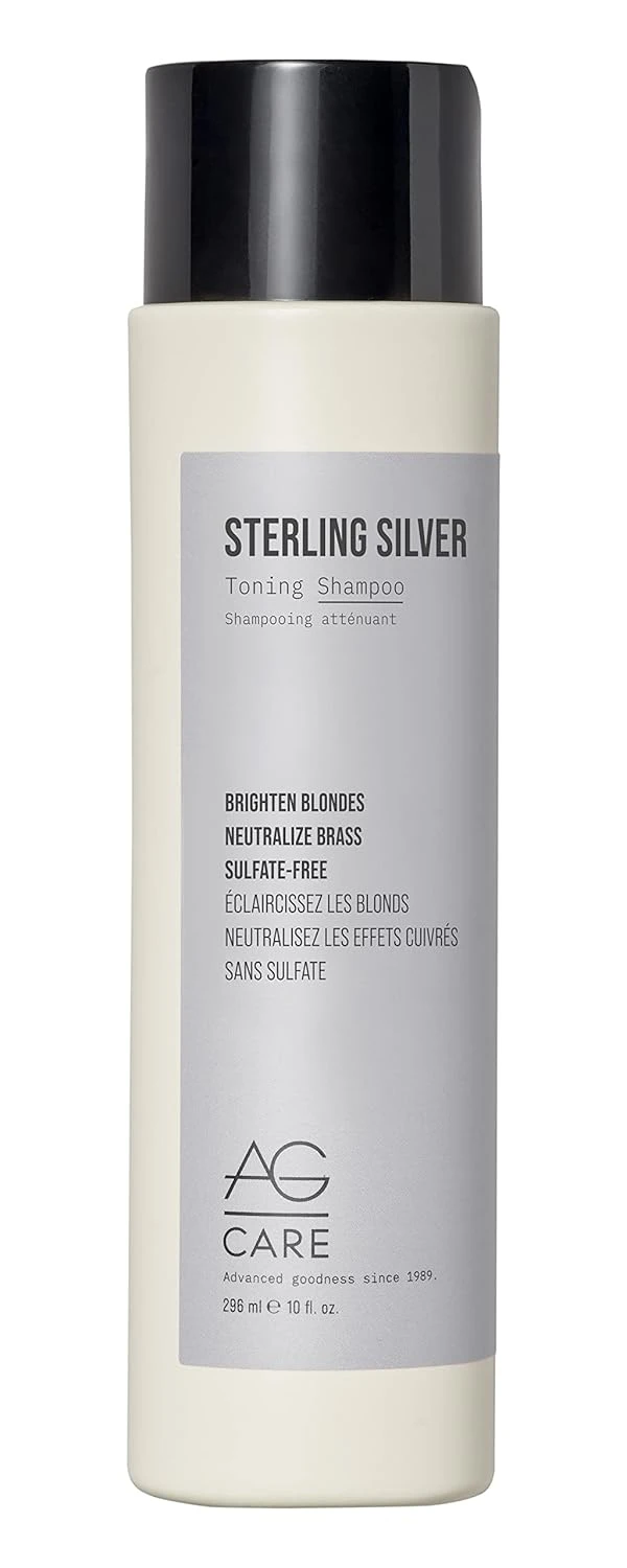 Women silver toning shampoo for gray blend hair color