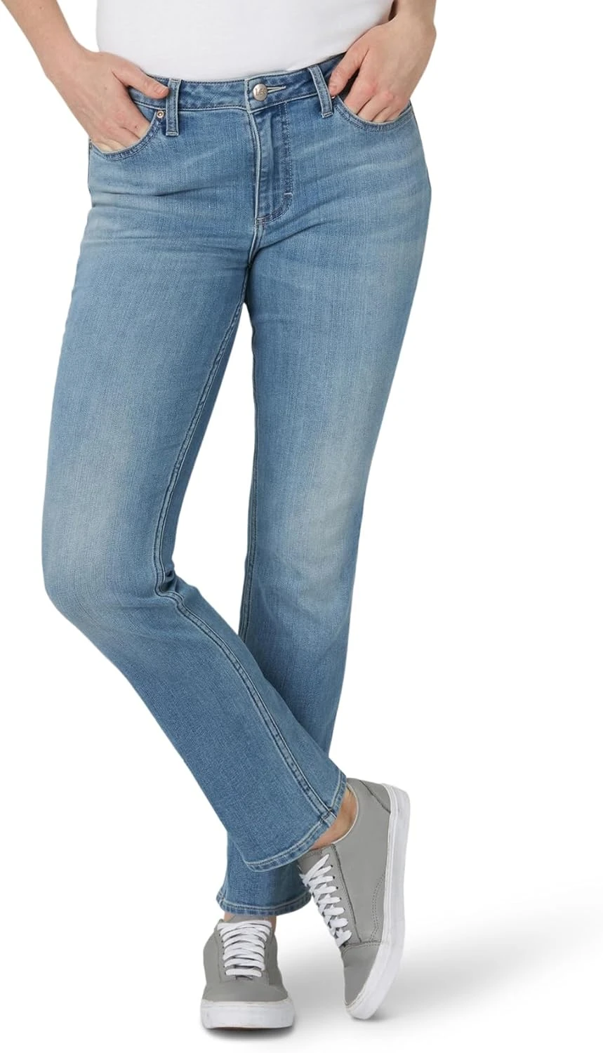 Straight Leg Blue Denim
