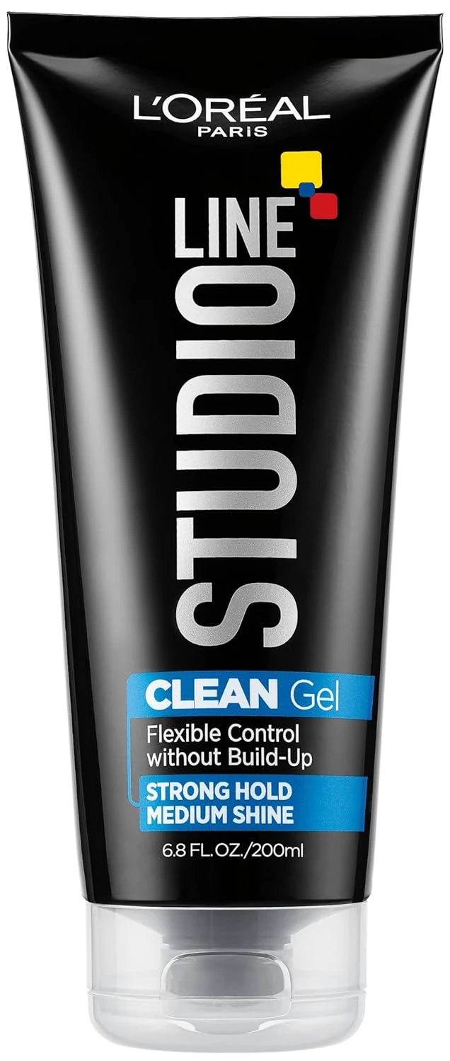 Women strong hold styling gel for sleek low bun