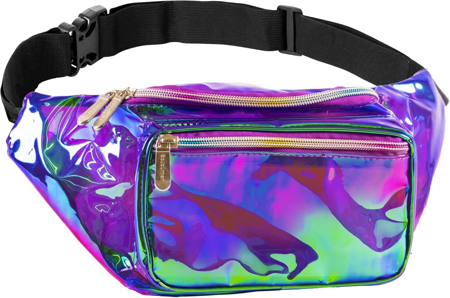 Women's hands-free belt bag fanny pack for a concert pit outfit