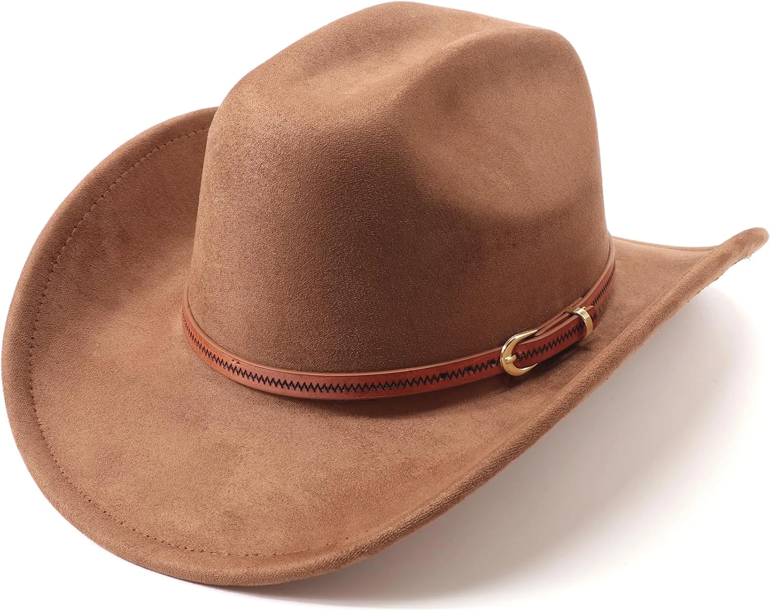 Women's felt western cowboy hat for a cowboy concert outfit