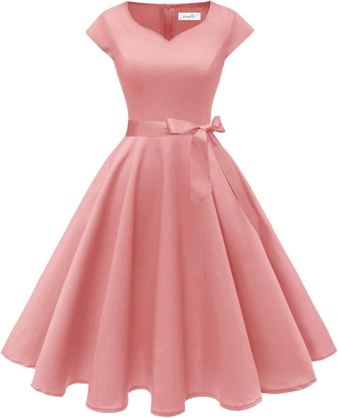 Vintage Dresses by the Decade: 16 Eras Compared for 2026 2 Women 1950s full skirt vintage dress for glamour outfit