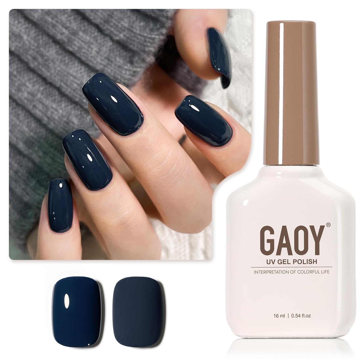 Blue Gel Nail Polish