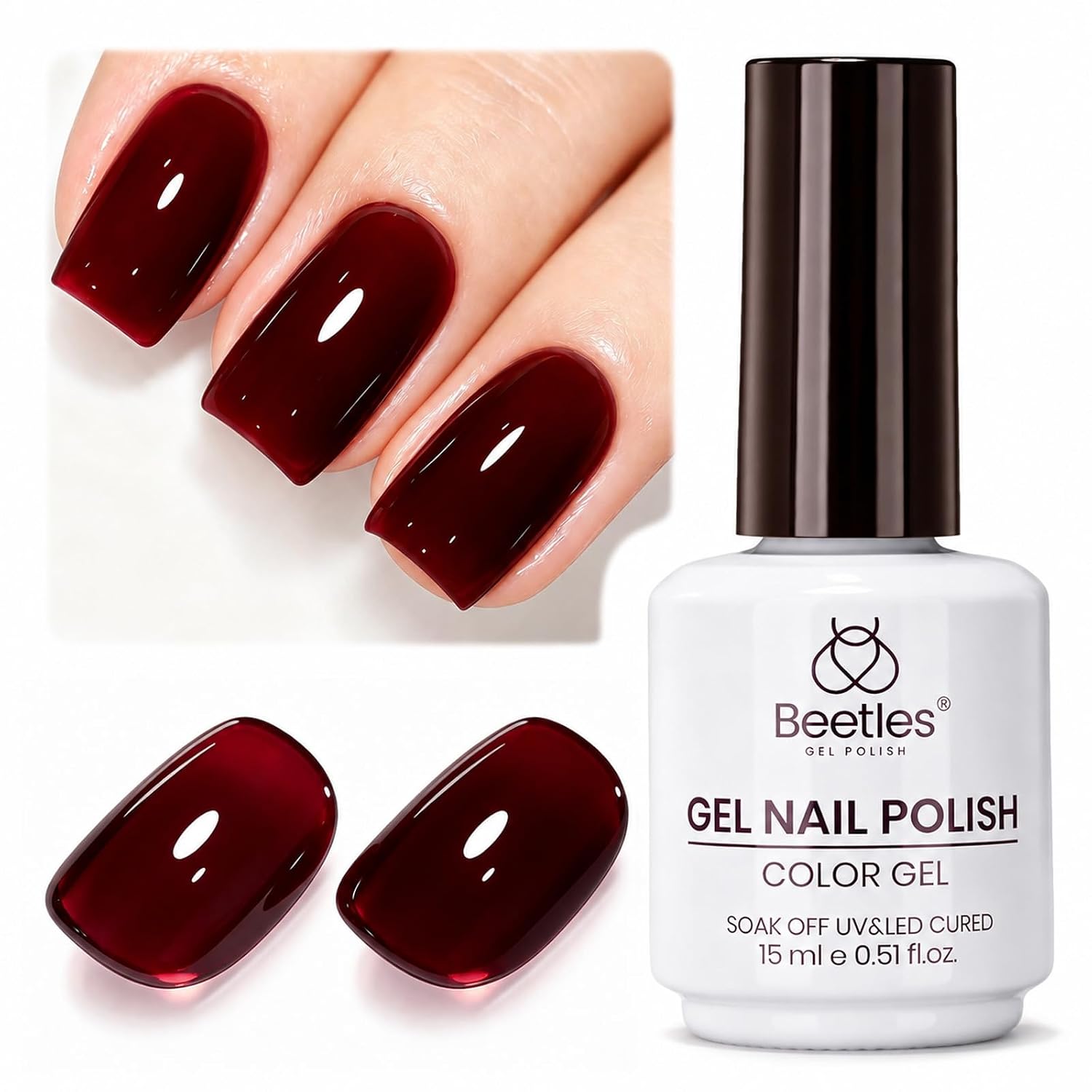 Women cherry jelly gel tint for translucent august nails