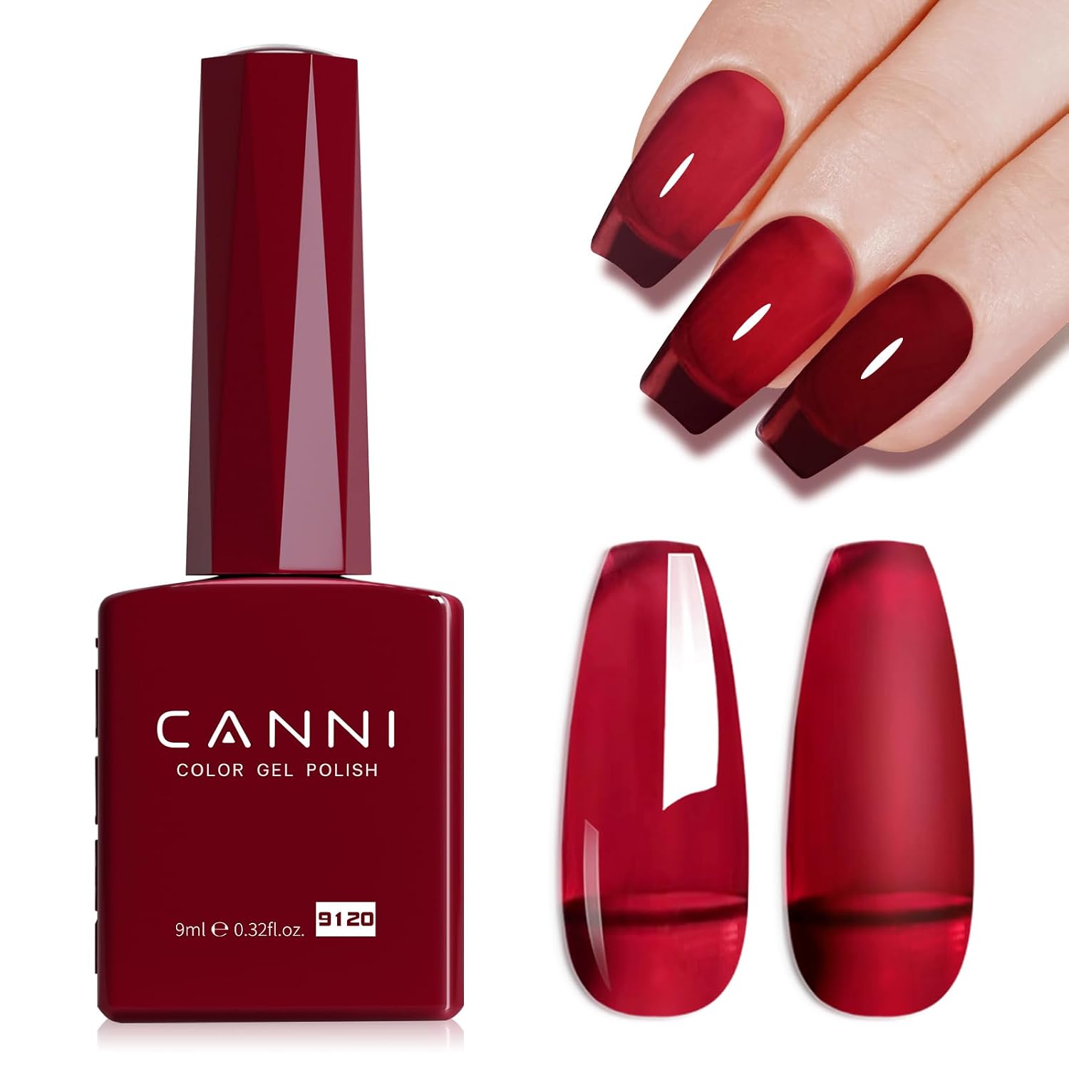 September Nails: The Only Month Where the Birthstone and the Trend Are the Same Color 30 Women garnet jelly gel tint for translucent september nails