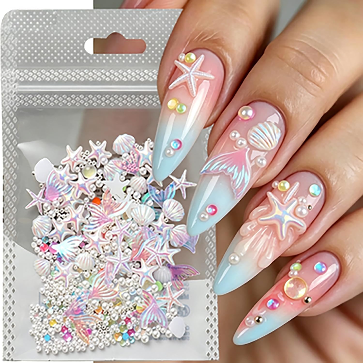 Mermaid Nails Decoded: 16 Ocean-Inspired Sets for 2026 31 Iridescent Mermaid Nail Art