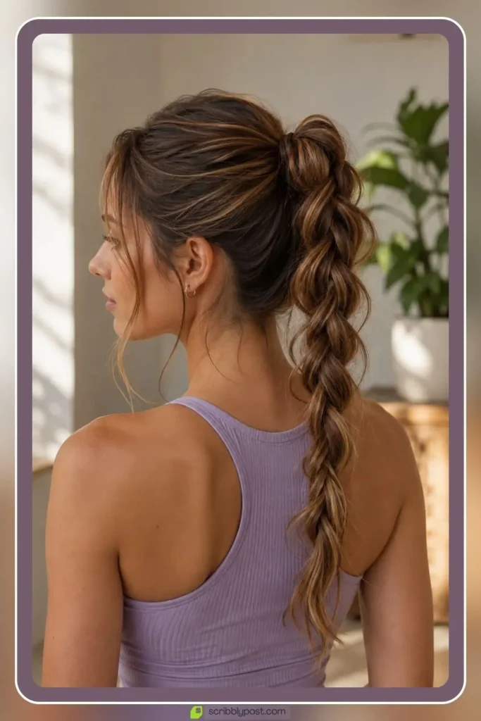 Mermaid Braids Explained: The Rib Cage Technique Plus 14 Styles for 2026 52 Mermaid braid ponytail with loose braided tail from a high base