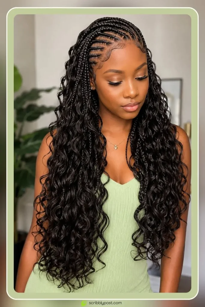 Mermaid Braids Explained: The Rib Cage Technique Plus 14 Styles for 2026 41 Mermaid braids for black hair with protective crochet installation