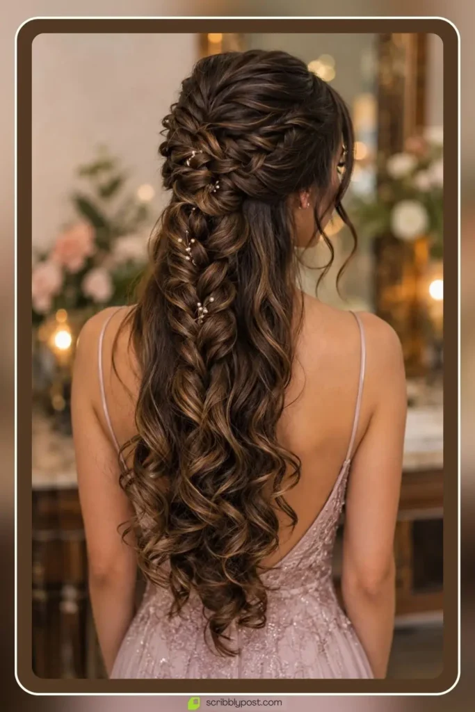Mermaid Braids Explained: The Rib Cage Technique Plus 14 Styles for 2026 25 Mermaid braids with curled ends flowing below the braid