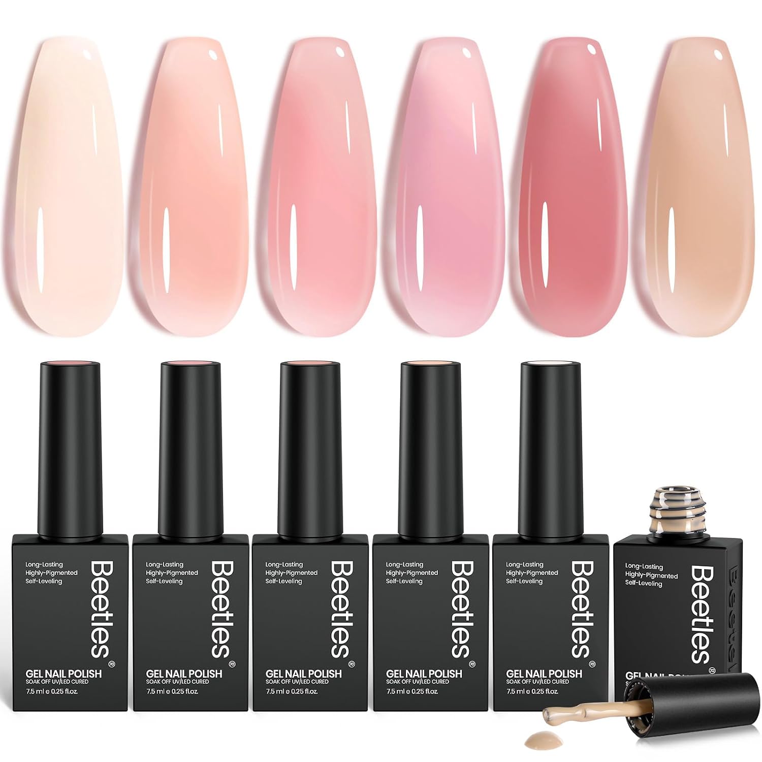Butterfly Nails Explained: The Technique Plus 15 Designs for 2026 54 Nude Gel Nail Polish Set