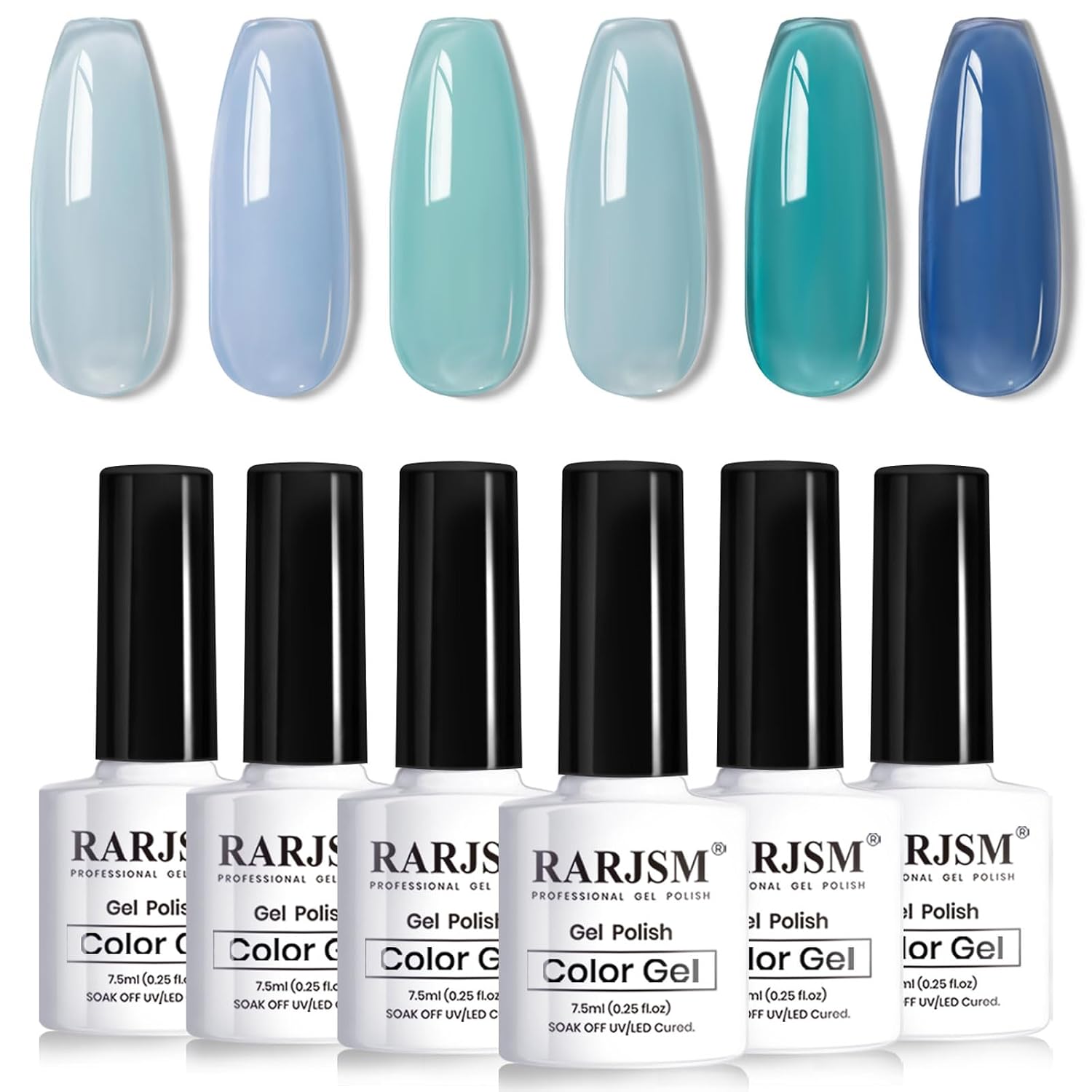 Mermaid Nails Decoded: 16 Ocean-Inspired Sets for 2026 47 Women ocean toned base gel polish for mermaid pearl nails