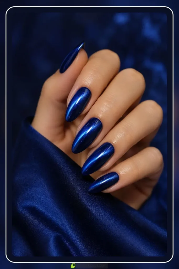 September Nails: The Only Month Where the Birthstone and the Trend Are the Same Color 14 Sapphire Blue — Three Ways 1