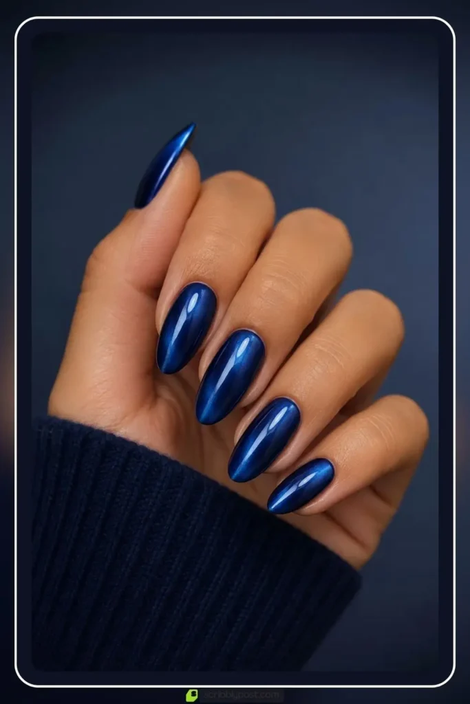 September Nails: The Only Month Where the Birthstone and the Trend Are the Same Color 13 Sapphire Blue — Three Ways
