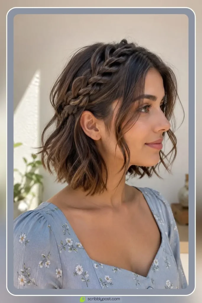 Mermaid Braids Explained: The Rib Cage Technique Plus 14 Styles for 2026 49 Short mermaid braid technique adapted for shorter hair length