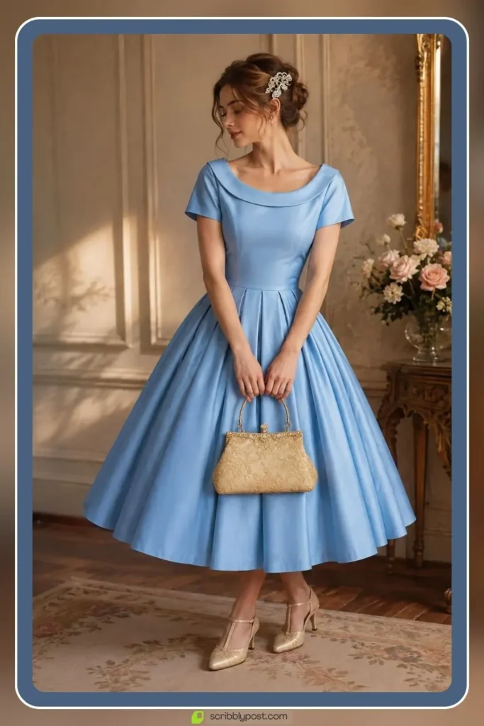 Vintage Dresses by the Decade: 16 Eras Compared for 2026 49 Vintage prom dress with retro silhouette and full skirt