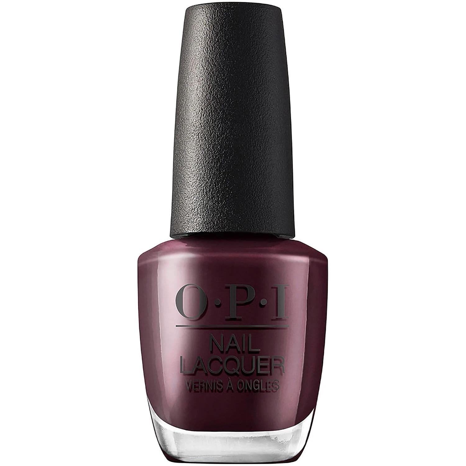 Burgundy cream finish polish for checkered prep back to school nails