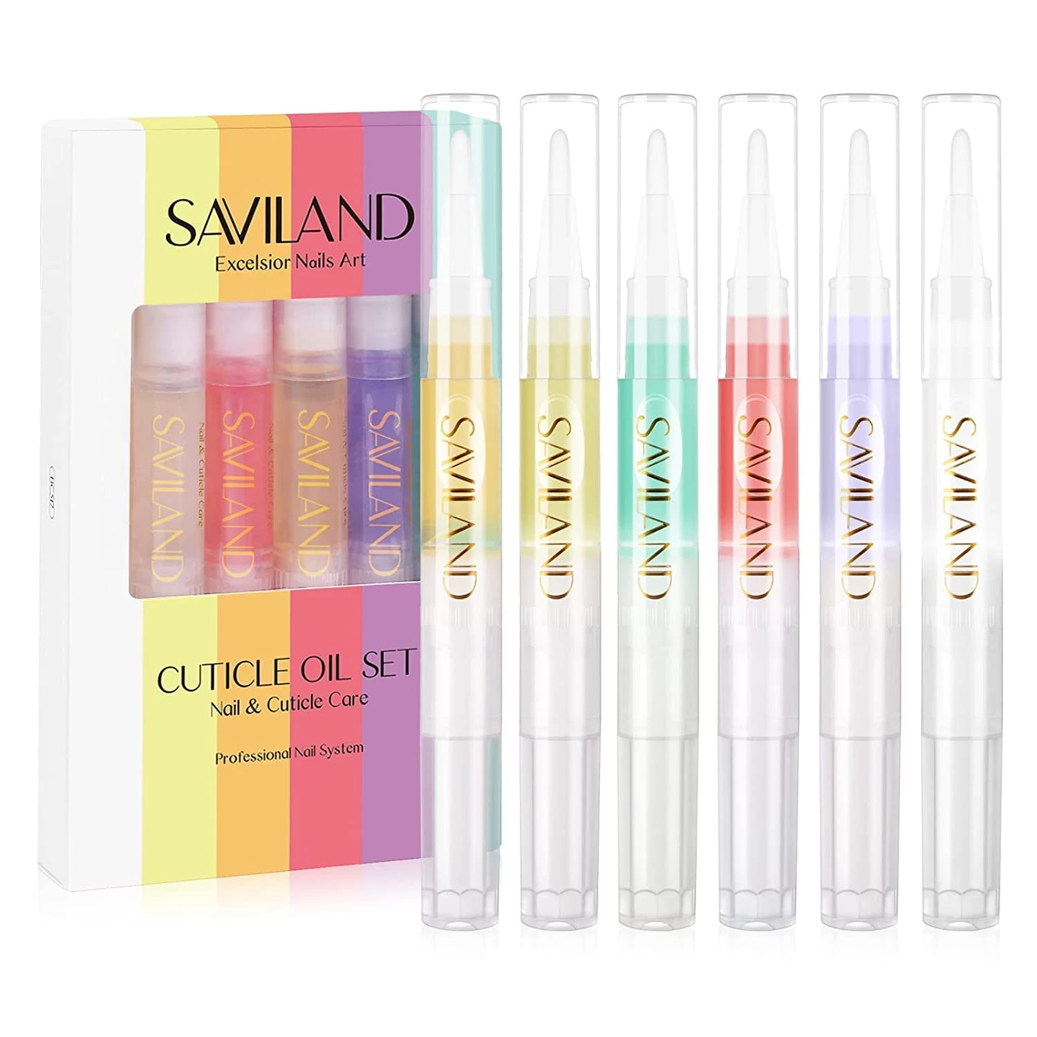 Cuticle oil pen for neat teacher nail finish