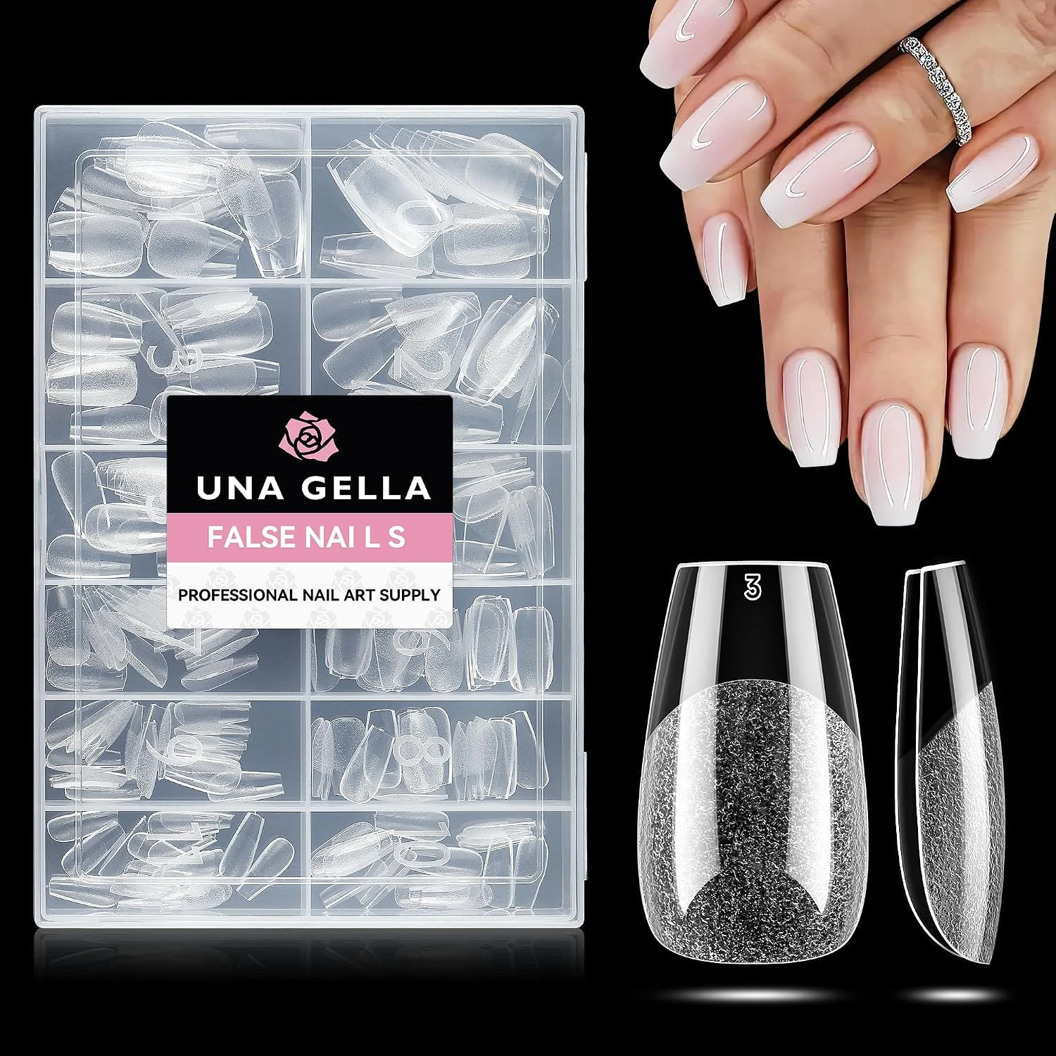Short coffin nail tips for old money back to school manicure