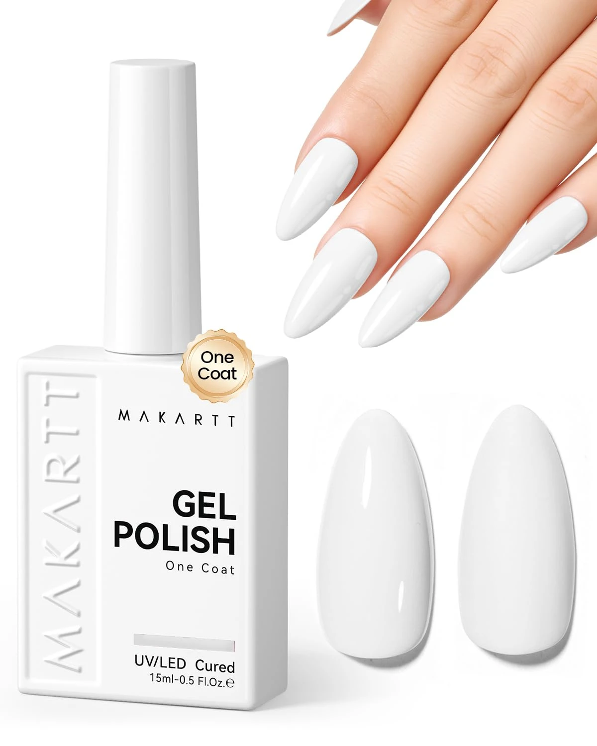 Opaque white gel polish for notebook grid back to school nail art