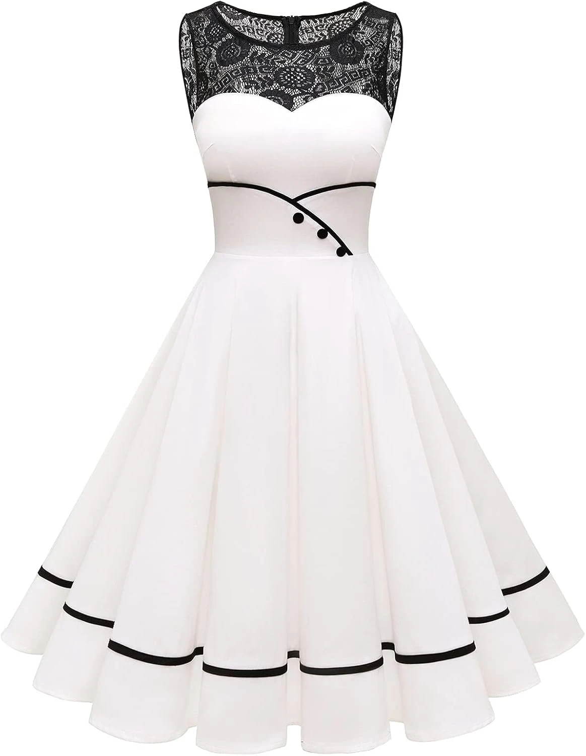 Vintage Dresses by the Decade: 16 Eras Compared for 2026 10 Women 1950s vintage bridal gown with full skirt