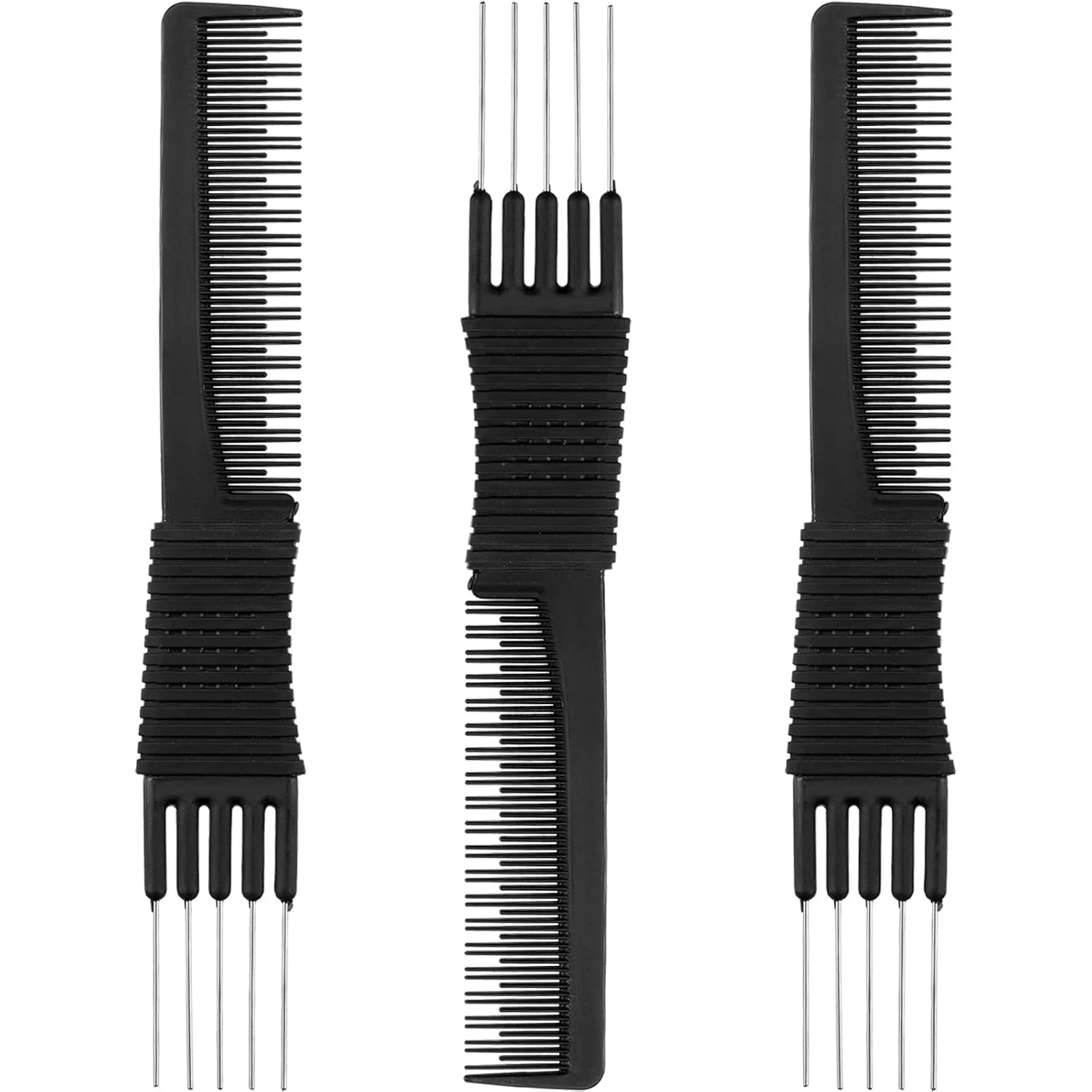 Messy Buns for Every Hair Type: The Loop Technique Plus 15 Ways to Wear It in 2026 22 Women teasing comb for thin hair messy bun volume