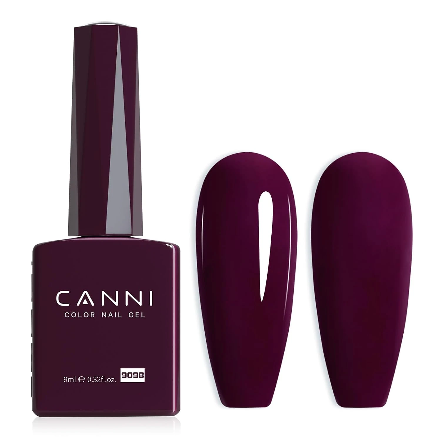 September Nails: The Only Month Where the Birthstone and the Trend Are the Same Color 46 Women deep black cherry gel polish for september nails