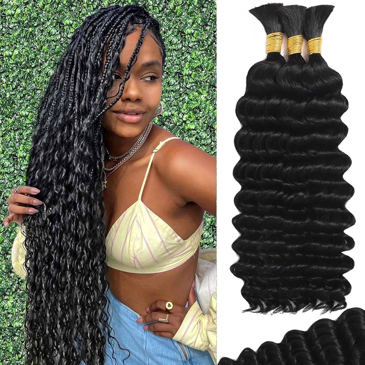 Box Braids for Every Face and Length: 14 Styles Worth Booking in 2026 10 Women bohemian braiding hair for full curl box braids