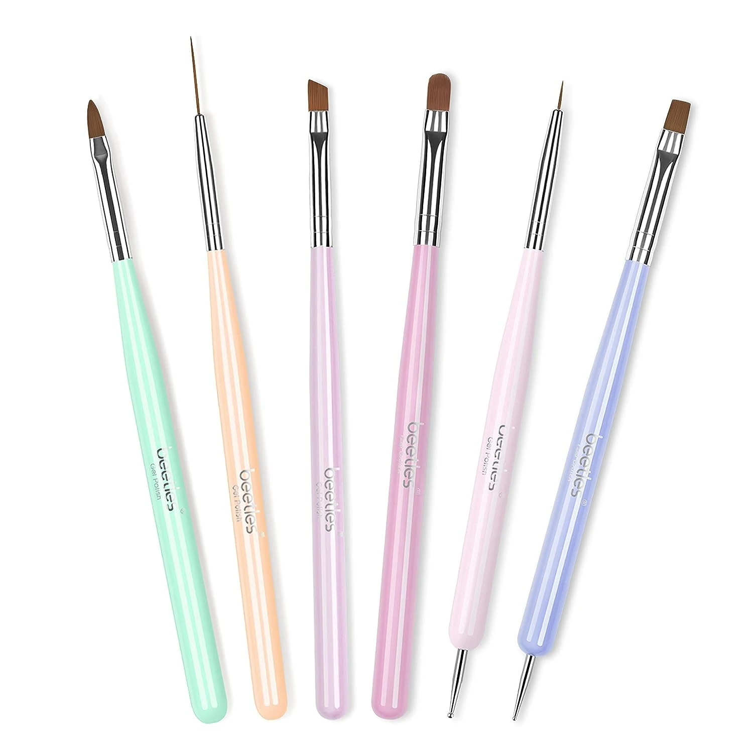 Graduation Nails Worth 40 Photos: 16 Sets to Try in 2026 24 Women clean line tip brush for red tip graduation nails