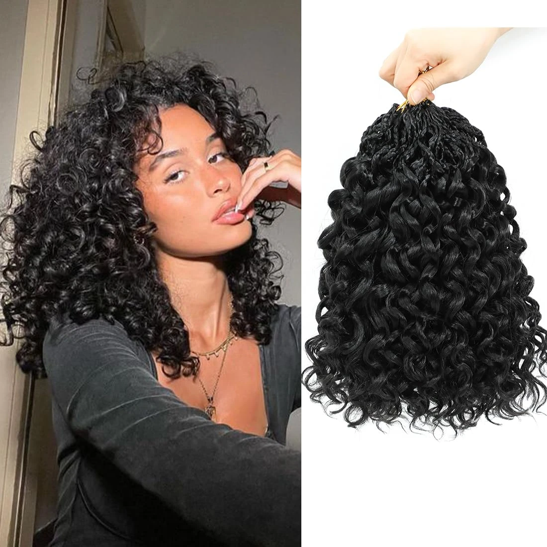 Mermaid Braids Explained: The Rib Cage Technique Plus 14 Styles for 2026 42 Women crochet braiding hair for mermaid braids black hair