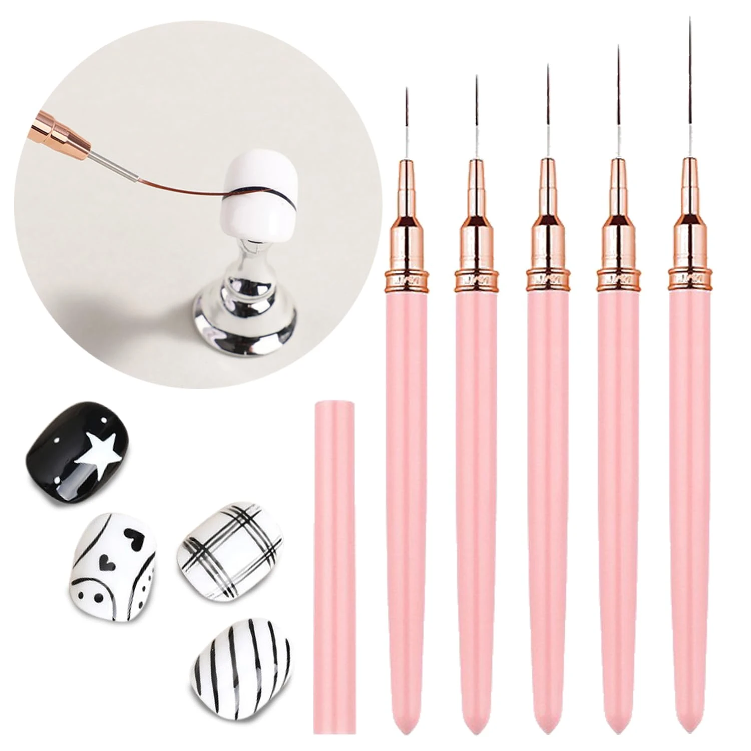 Engagement Nails for Every Ring Selfie: 16 Sets Worth the Wait in 2026 12 Women precision french tip brush for engagement nails
