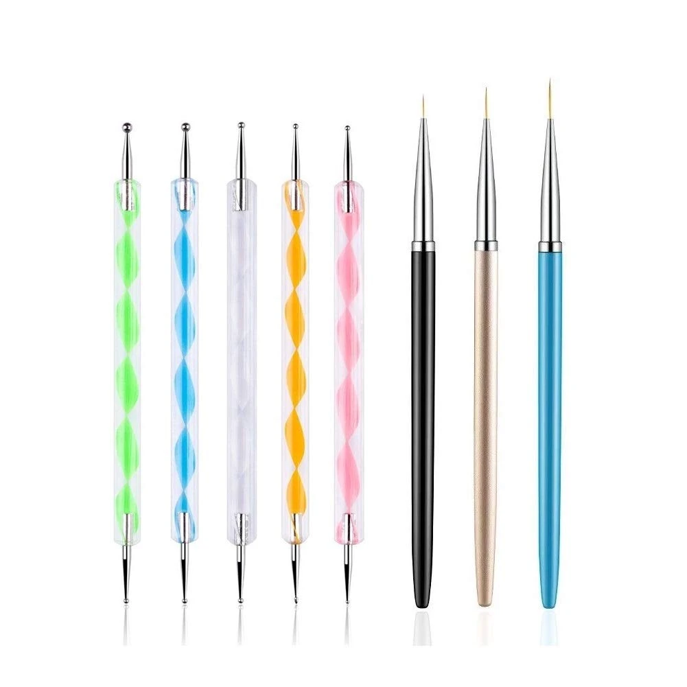 Graduation Nails Worth 40 Photos: 16 Sets to Try in 2026 18 Women dotting tool set for cute polka dot graduation nails