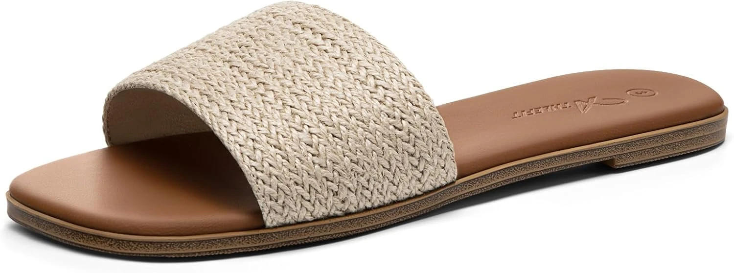 Vintage Dresses by the Decade: 16 Eras Compared for 2026 23 Women tan flat woven sandals for maxi wrap dress