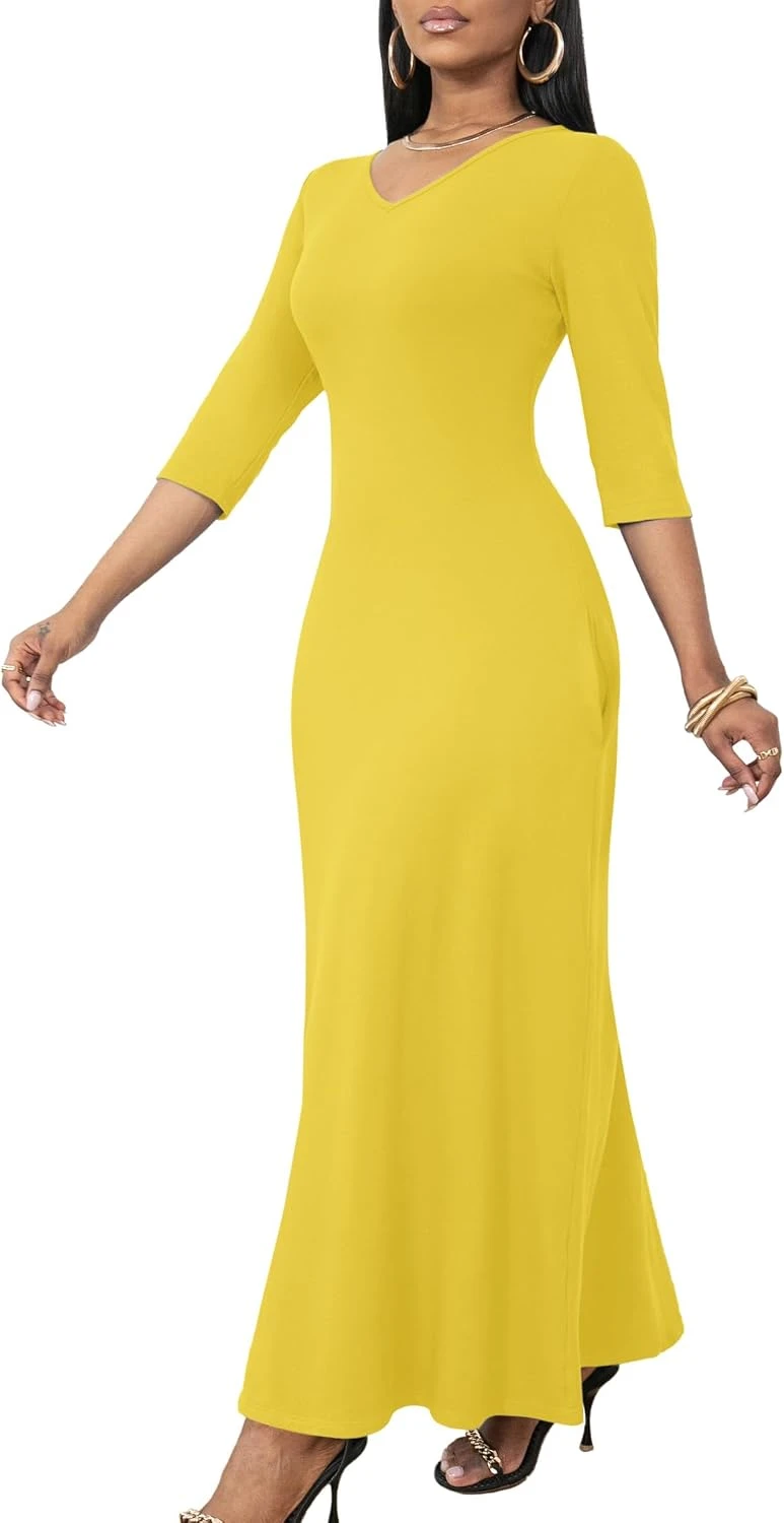 Yellow Dresses for Every Occasion: 16 Shades From Butter to Marigold in 2026 14 Women deep tone marigold yellow dress for wedding guest