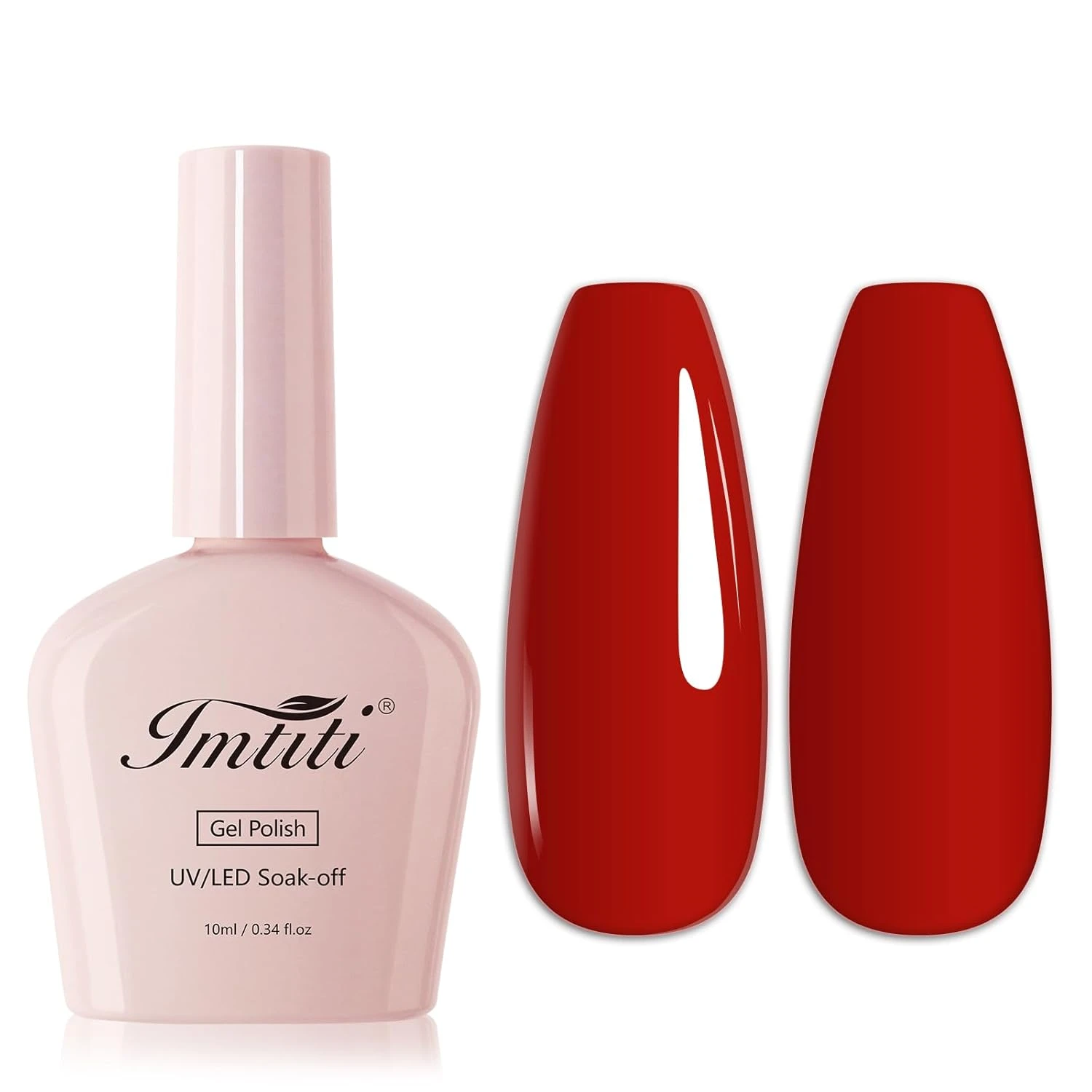 Women orange undertone base gel for tangy pink nails
